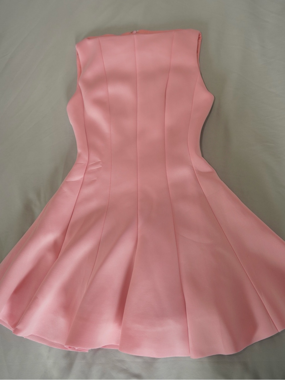 Fashion Nova Fit-and-Flare Pink Sleeveless Dress